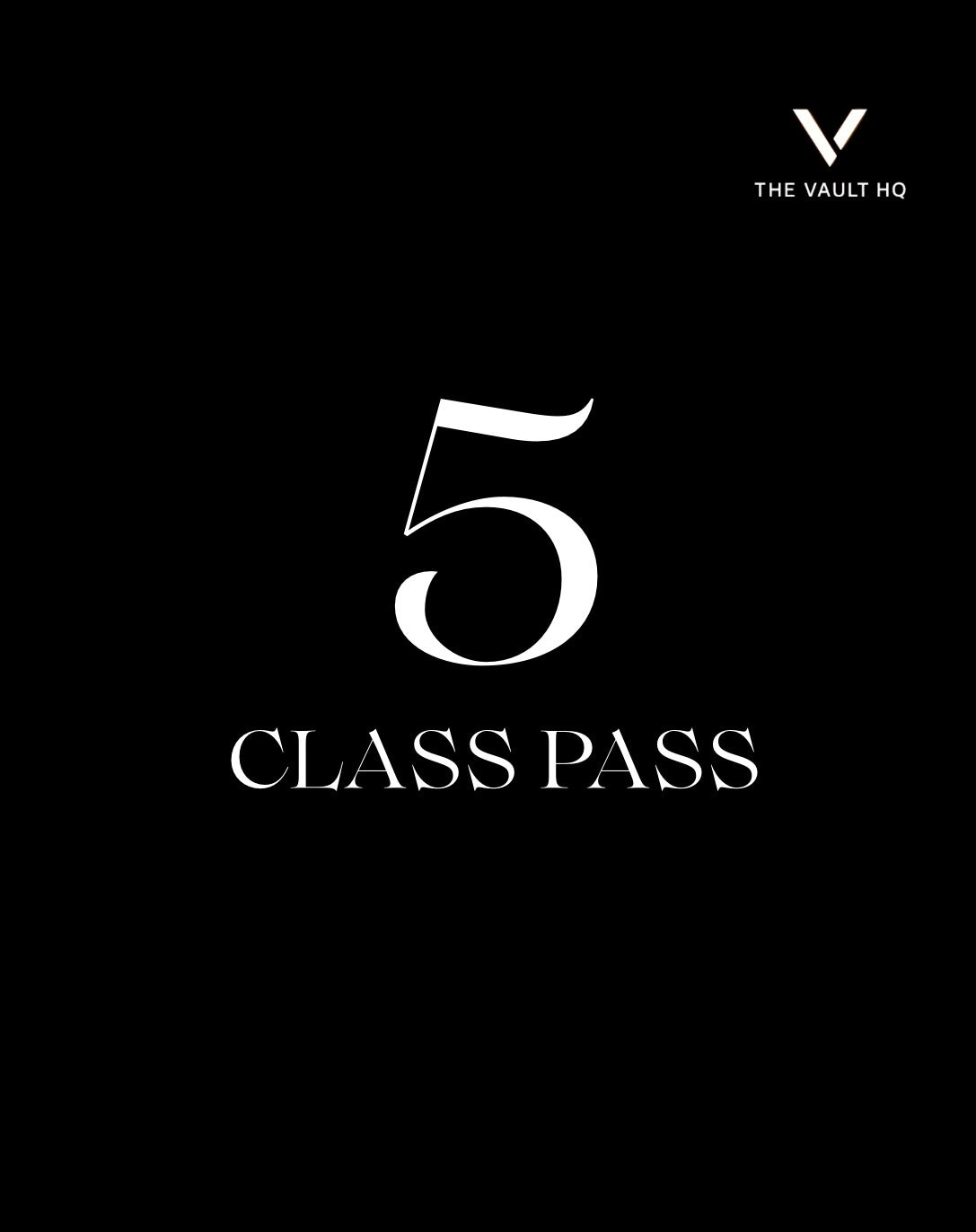 5 Class Pass